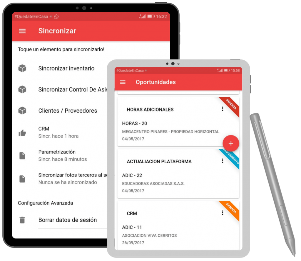 Software empresarial web y movil